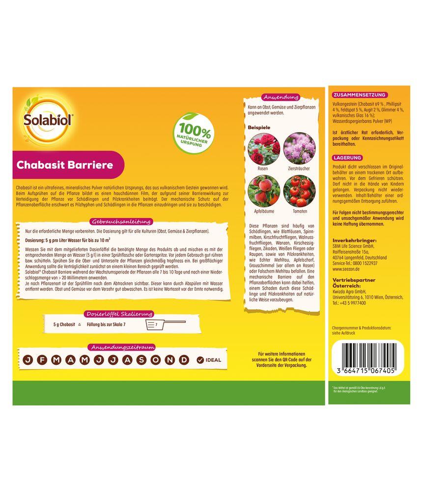 Solabiol Chabasit Schädlingsbarriere