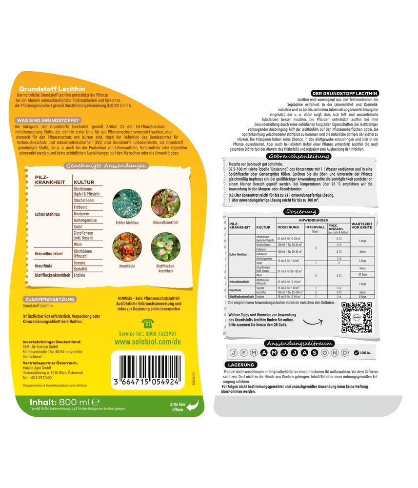 Solabiol Grundstoff Lecithin