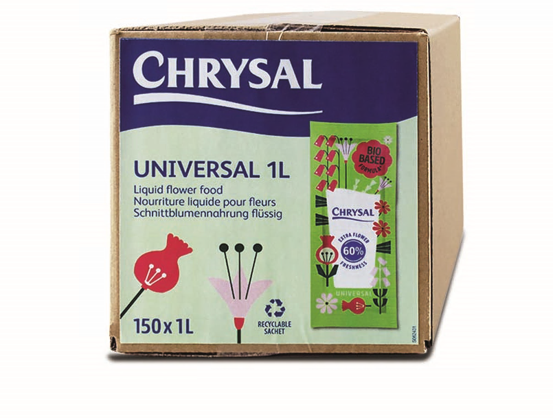 Chrysal Blumenfrisch 99% Bio Universal flüssig | 1 Liter
