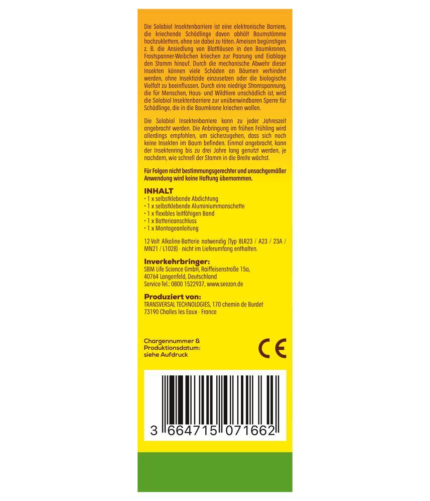 Solabiol Insektenbarriere