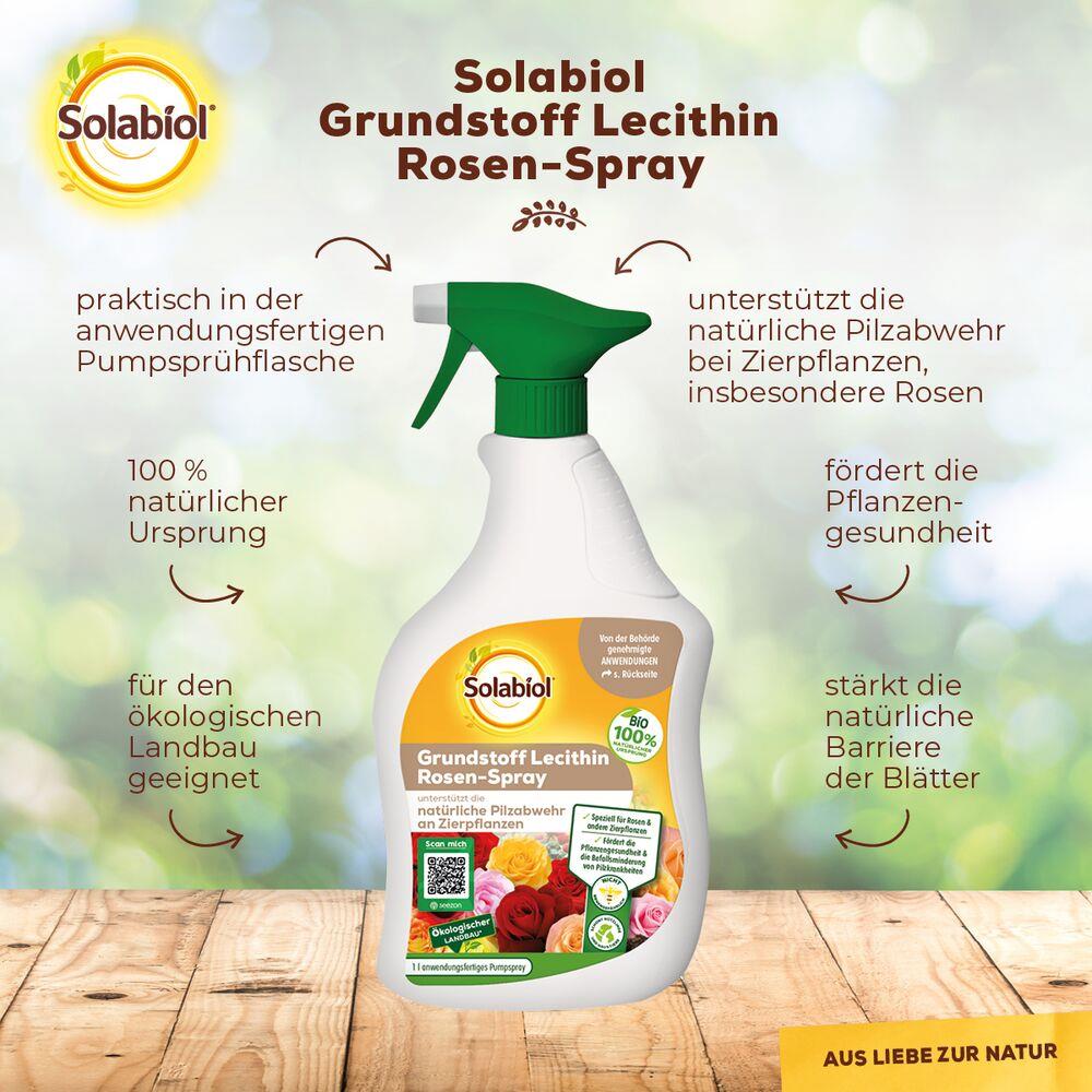 Solabiol Grundstoff Lecithin Rosen-Spray