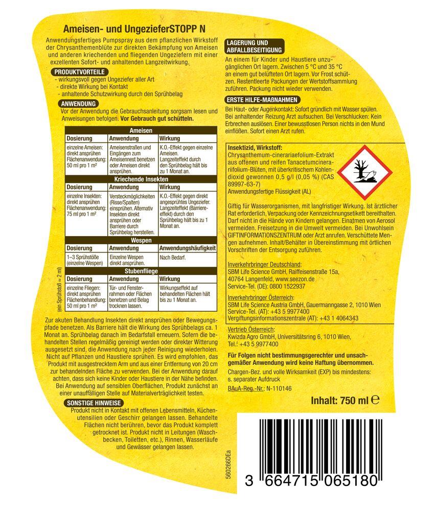 Protect Home Natria Ameisen- und UngezieferSTOPP N
