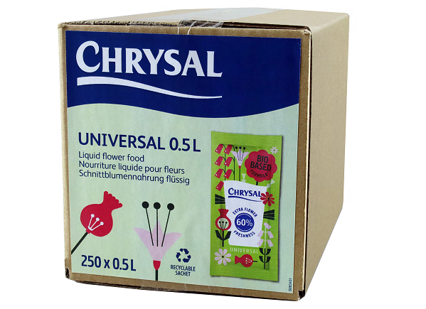 Chrysal Blumenfrisch 99% Bio Universal Flüssig | 0,5 Liter
