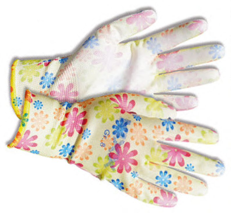 KIXX Handschuh PE/PU Flower Power